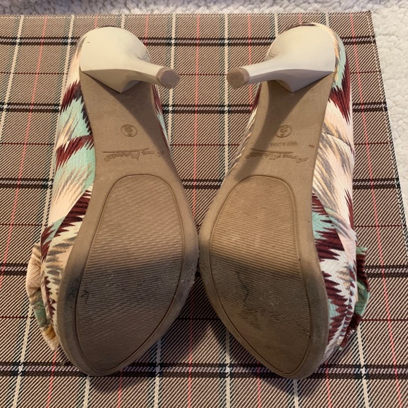 Fabric high heels size 6 - Picture 5 of 9